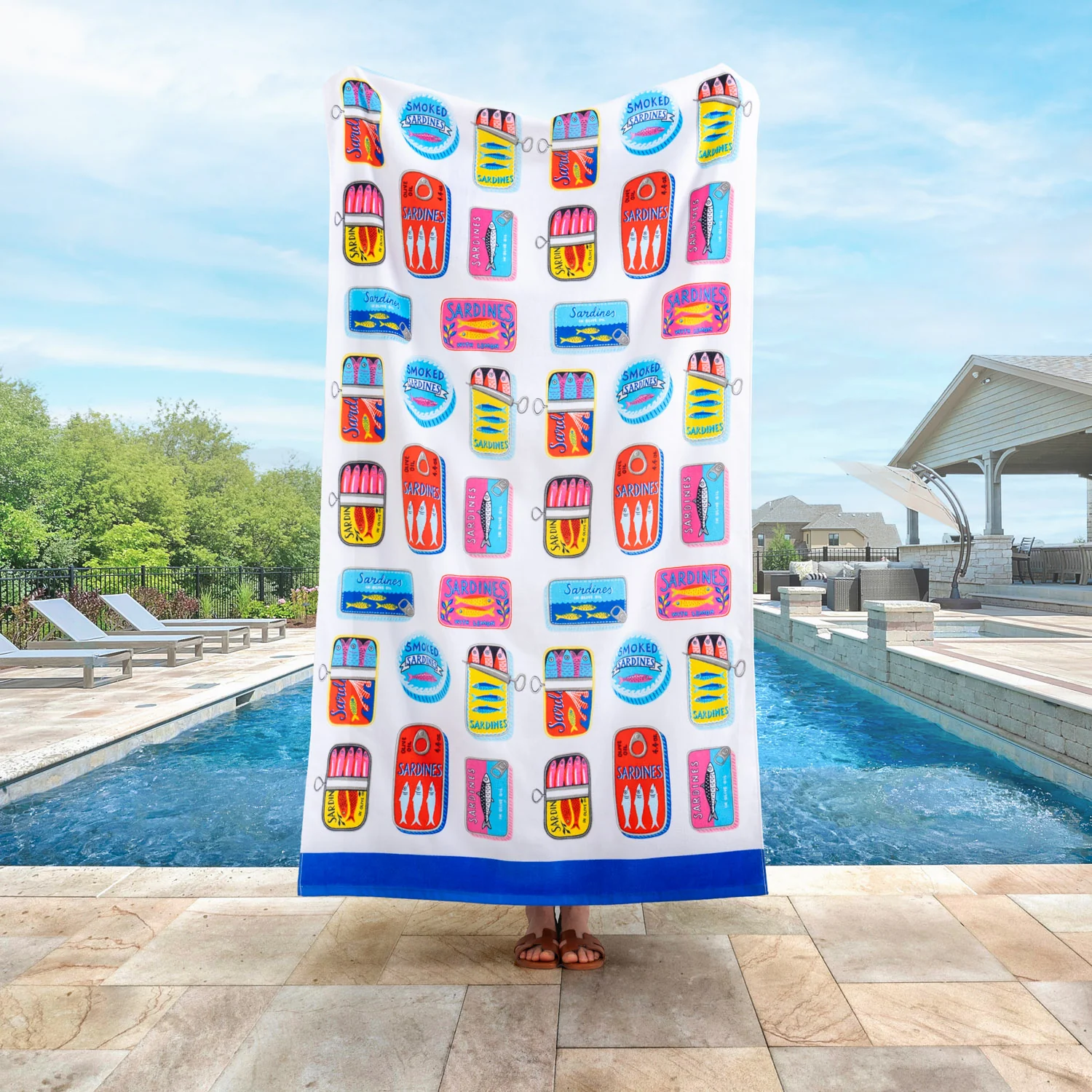 Artist Series Oversized Beach Towel - Image 3