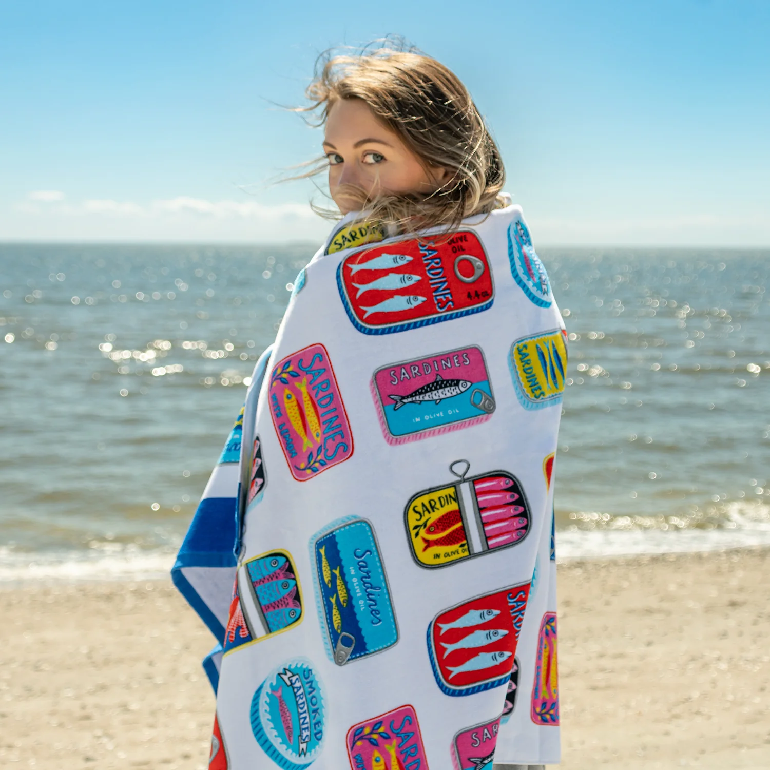 Artist Series Oversized Beach Towel - Image 6