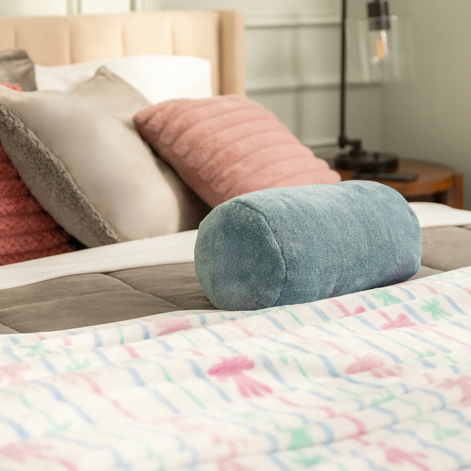 EcoThread® VelvetLoft® Neckroll Pillow - Image 23