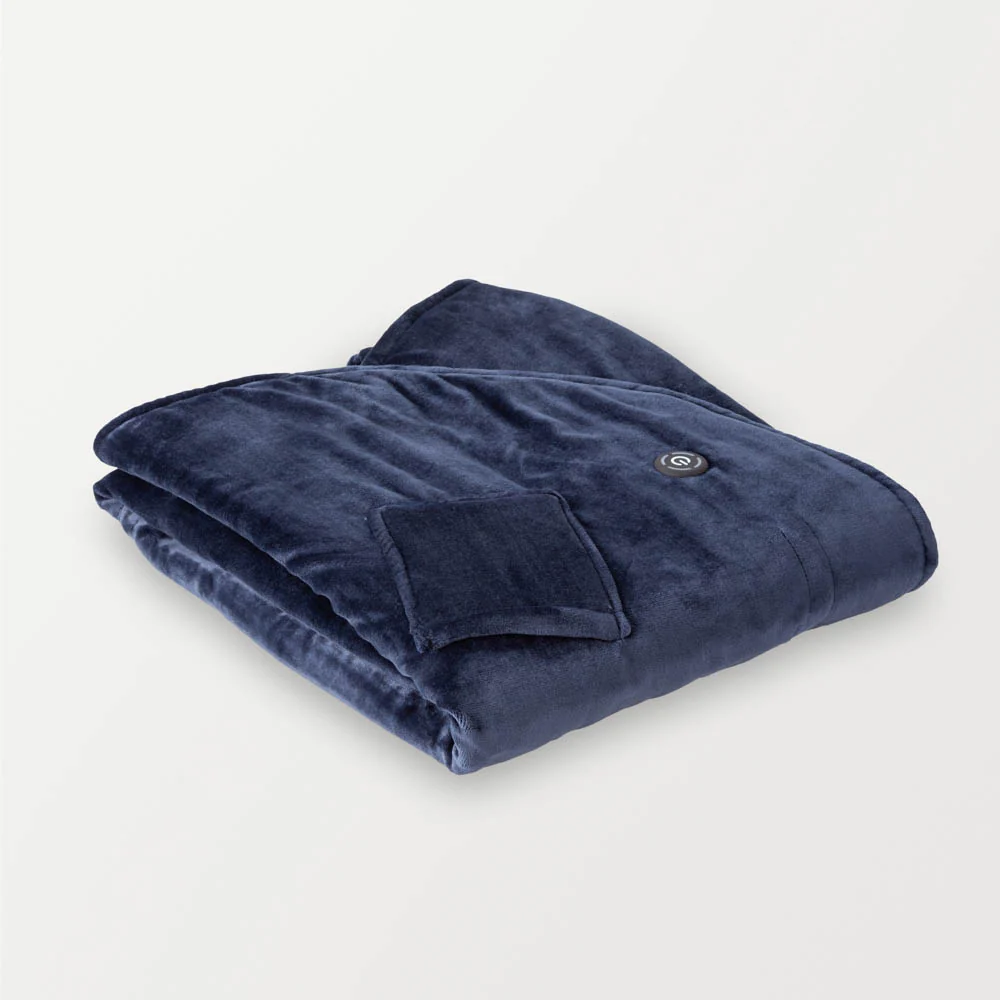 Heated VelvetLoft® Sherpa Wearable Throw - Image 29