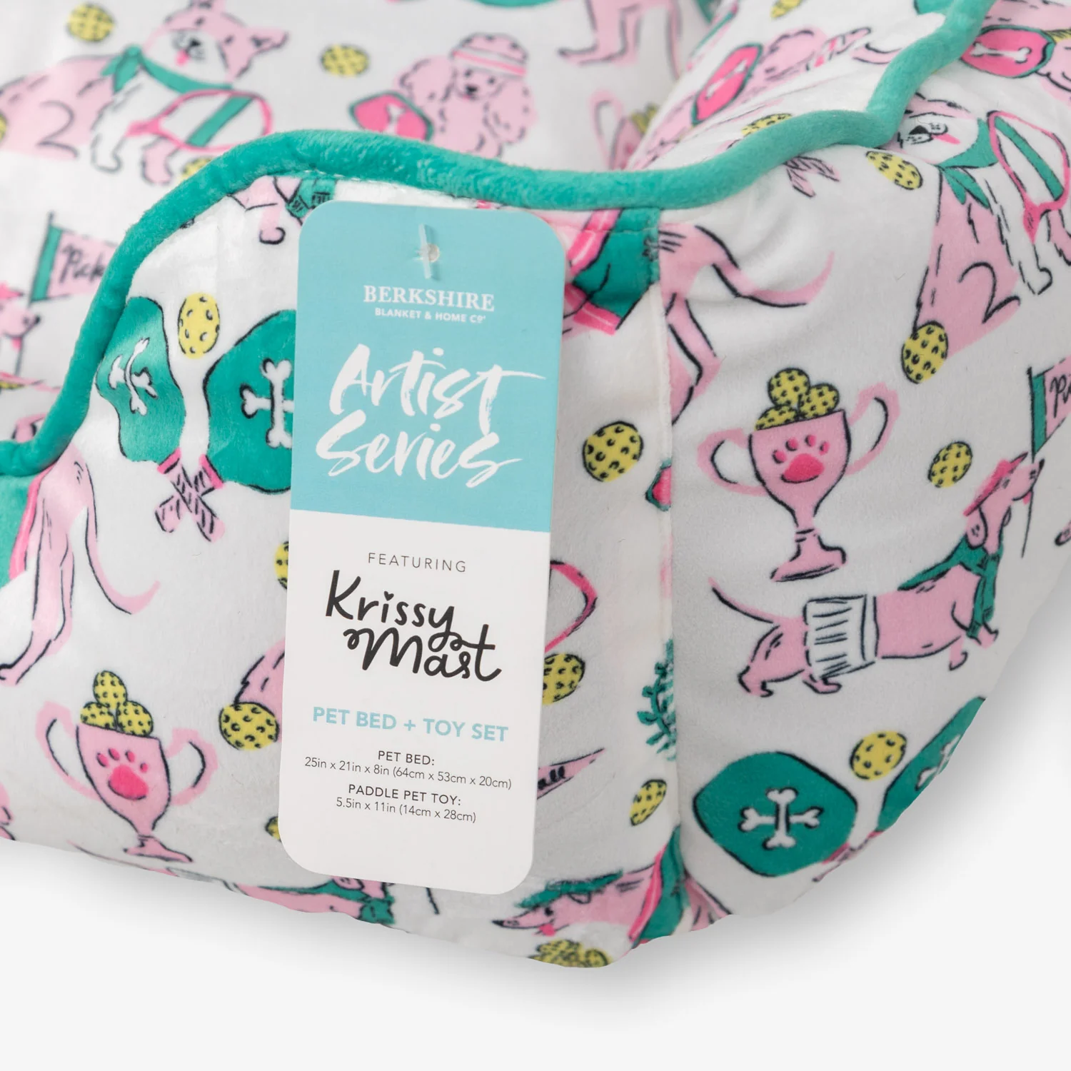 Pickleball Pet Bed & Dog Toy Set - Image 9