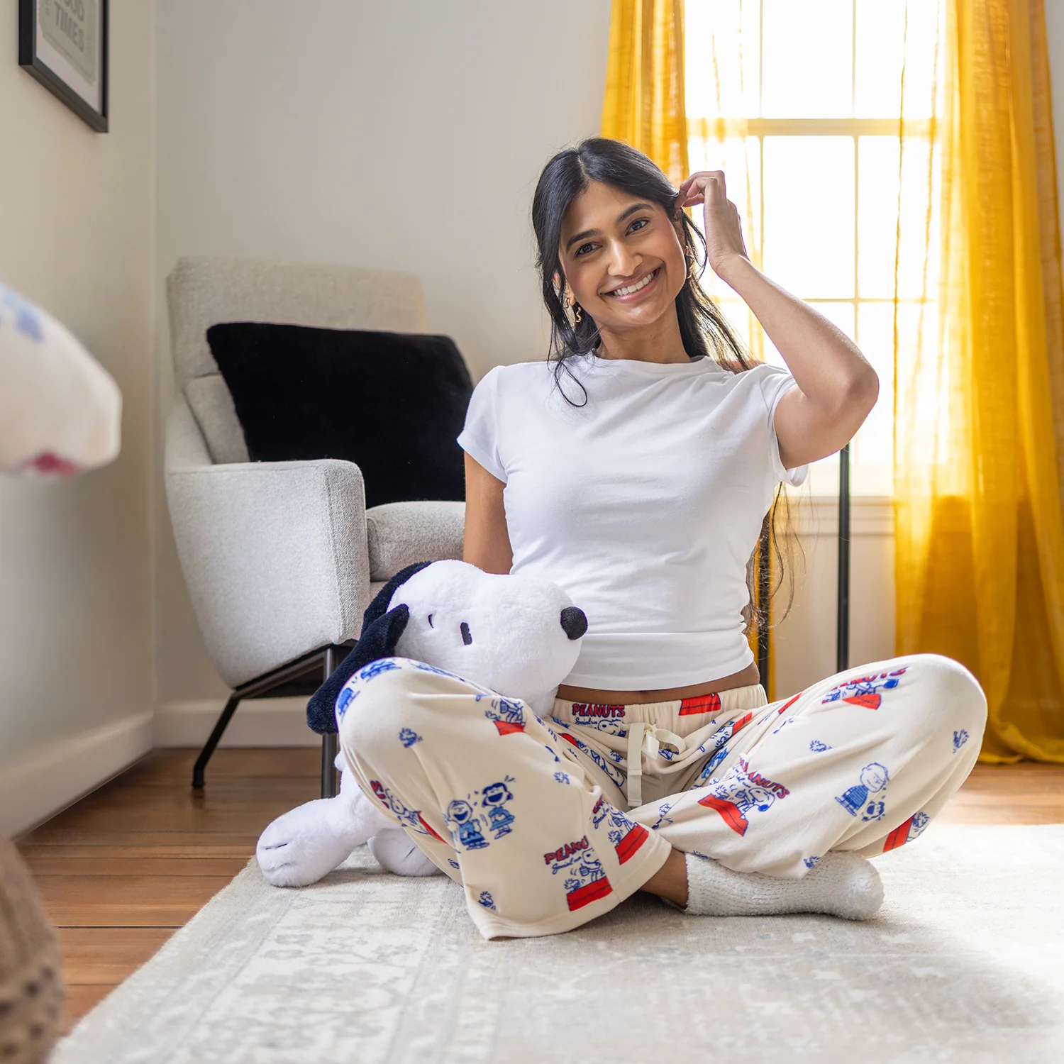 Peanuts® Fleece Lounge Pants - Image 16