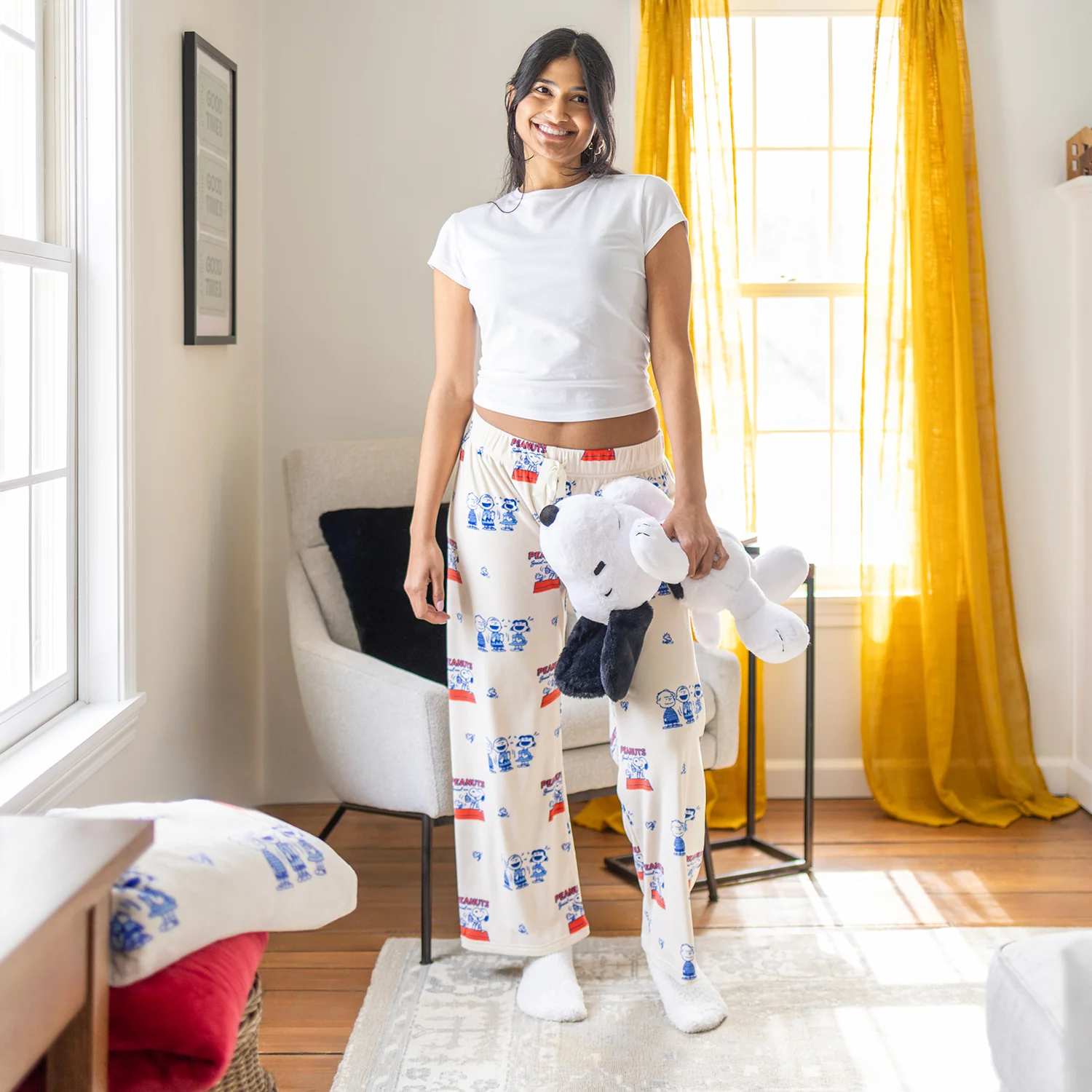 Peanuts® Fleece Lounge Pants - Image 21