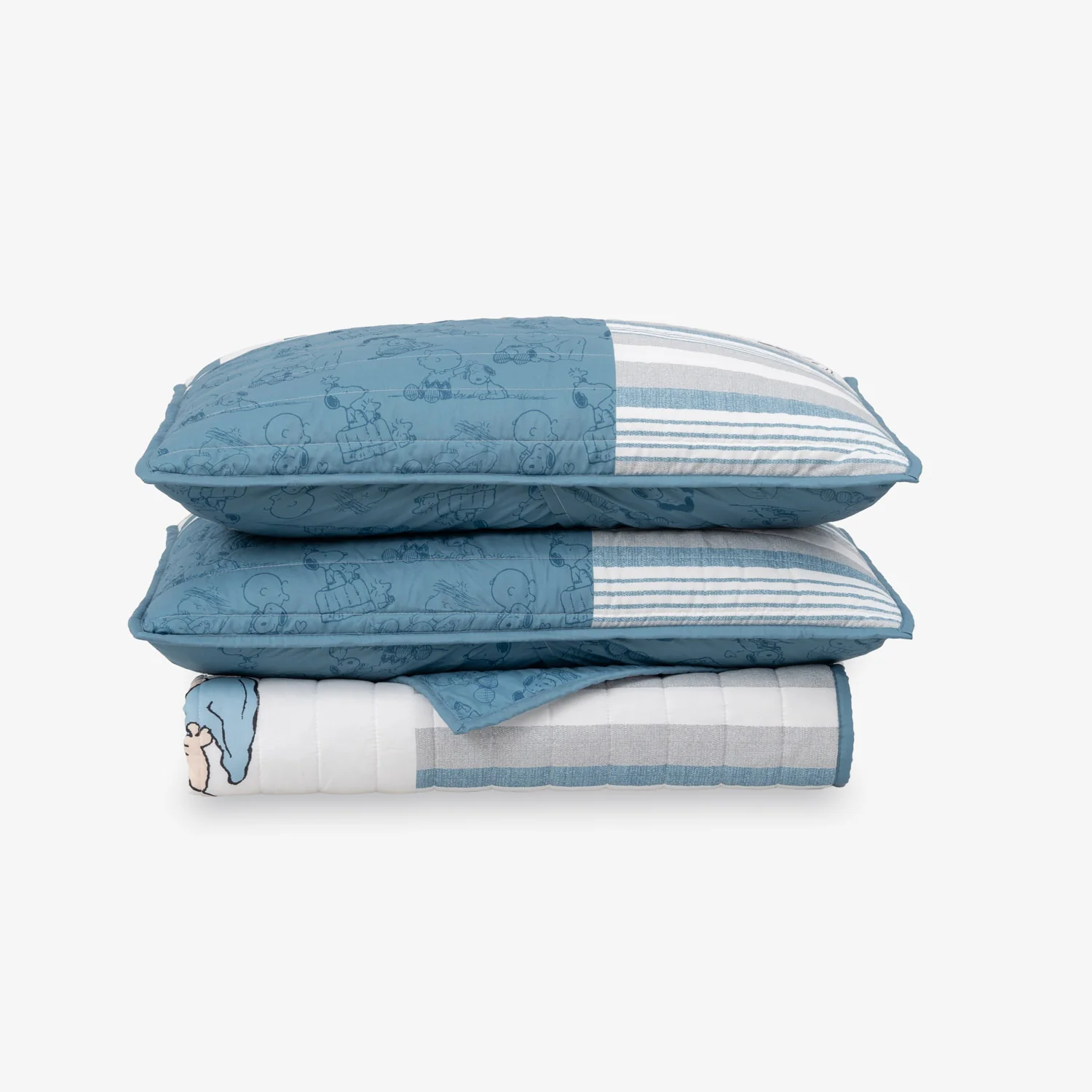 Peanuts® Patchwork Quilt Set - Image 14