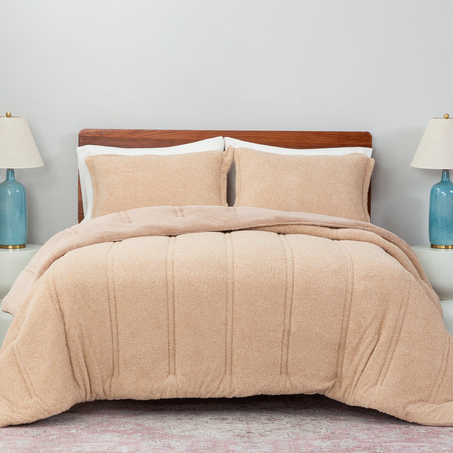 Retro Comfort Plush Comforter Set - Image 7