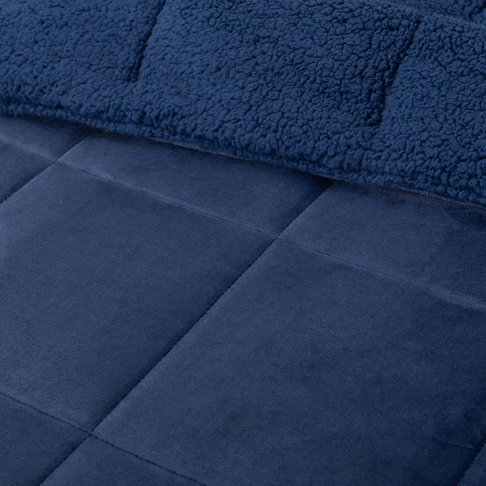 Reversible VelvetLoft® Sherpa Comforter Set - Image 5